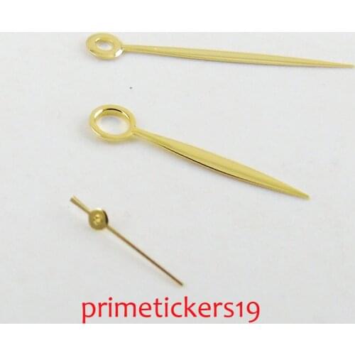 Stainless steel gold watch hands fit for ETA 6497 6498 hand winding movement