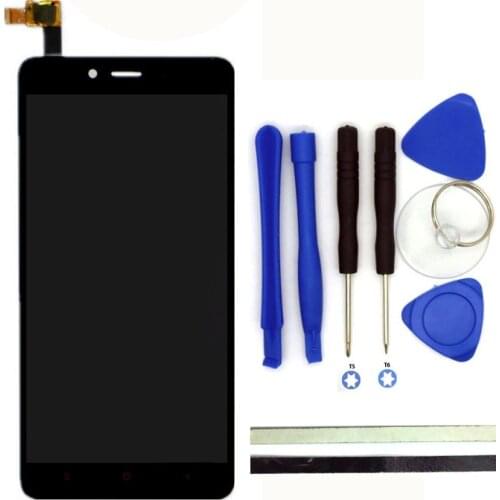 New For Xiaomi Redmi Note 2 LCD Display Digitizer + Touch Screen Replacement Redmi Note2 CellPhone Parts With Free Tools