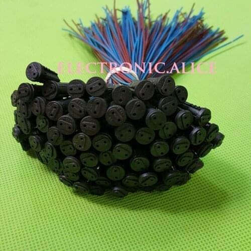 New Hot 10-100 pcsxG4 Base Holder Wire Adapter Halogen Socket Connector f. Bulb Lamp LED