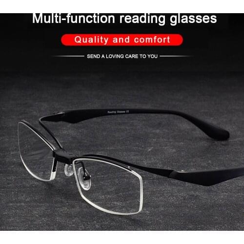 TR90 Mens Readers Reading Glasses Women Metal Presbyopic Magnifying Glasses Magnifier Eyewear flexible
