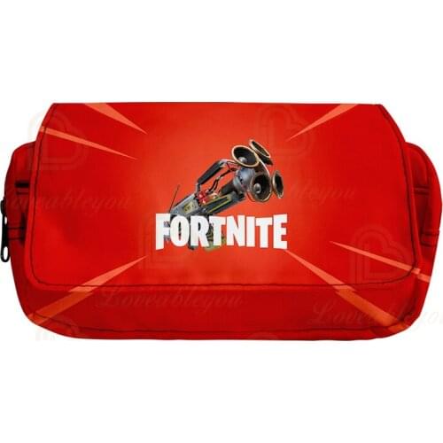 Fortnites Pencil Case Battle Royale Pencil Bag Storage Pencil Box Back To School Pen Case Cartoon Stationery Kids Birthday Gifts