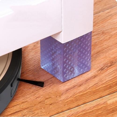4PCS/set Oversized PVC Furniture Leg Gasket Cap Table Chair Furniture Increased Sofa Coffee Table Mat Increased Pad