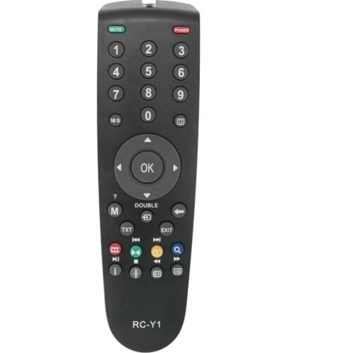 New RC-Y1 Replaced Remote Control fit for GRUNDIG RC-GD1 RC-23 TV