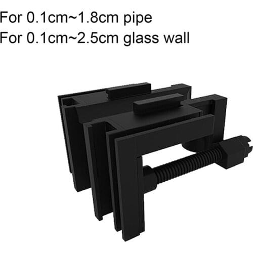 Aquarium Pipe Hanger Dosing Pump Clamp Bracket Transparent Tank Supplies PC Rack Fixture Holder Mount Soft Hose