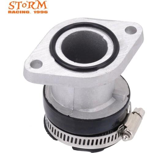 Motorcycle Intake Carburetor Interface Connector Boot Manifold For Yamaha Bear Tracker YFM 250X YFM250X 1999 2000-2004