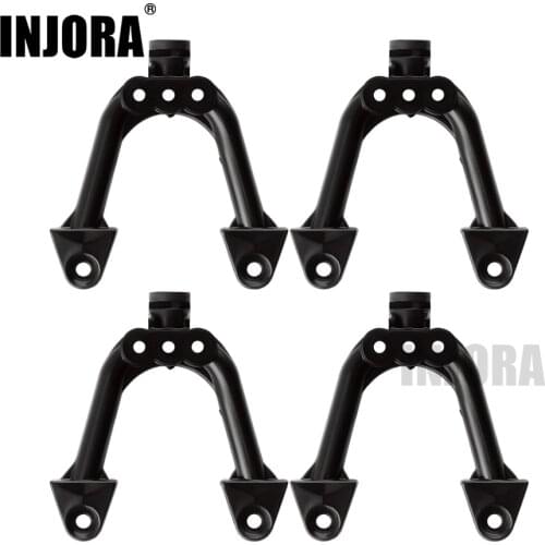INJORA 4PCS Plastic Front & Rear Shock Absorbers Mount Post for RC Crawler Axial SCX10 II 90046 90047 90059 90060