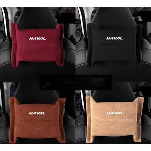 For For Haval Jolion H2S H5 H9 2021 H2 H8 H6 Auto Accessories Car tissue box tissue storage bag Car organizer box