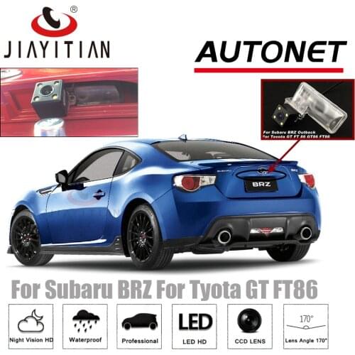 JIAYITIAN Rear View Camera For Subaru BRZ 2012 2013 2014~2018 Reverse Camera/CCD/Night Vision/license plate camera backup camera