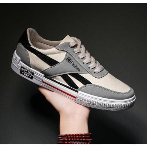 Mens Vulcanize Shoes Women Fashion Canvas Shoes Lace-up Casual Men Flats Shoes Male Sneakers Zapatos Hombre