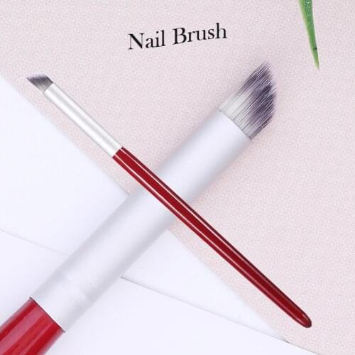 Nail Brush Nail Art UV Gel Polish Gradient Blooming Pen DIY Red Wood Manicure Nail Painting Drawing Dotting Tools
