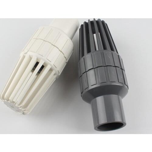 40/50mm PVC Water Check Valve Non-return Valve Water Filter Valve Water Pump Water Inlet Outlet Piston Valve Water Shutoff Valve