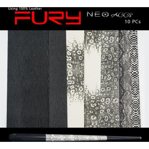 FURY Leather Wrap Billiard 325*100*0.6mm High Density Fabric Grip Cowhide Material Resistant Durable Pool Cue Billiard Accessory