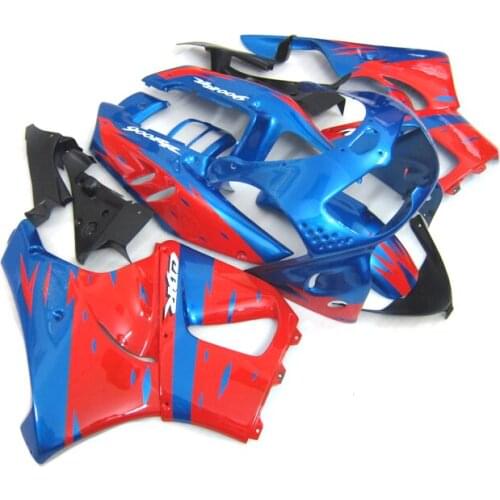 Customize Paint Fairings for HONDA CBR900RR 893 1996 1997 Red Blue Black fairing kit CBR893RR 96 97 XF36