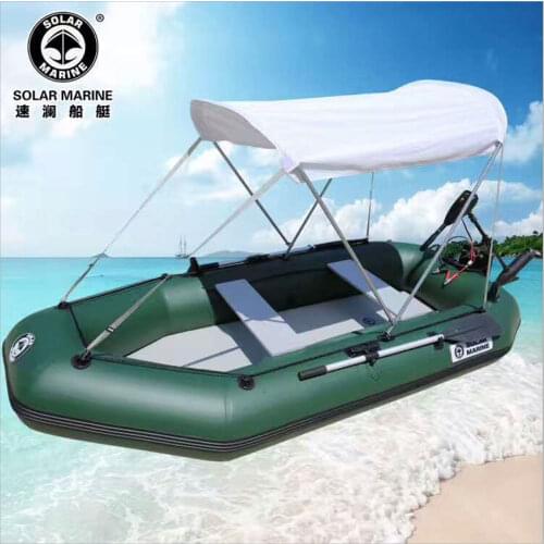 270cm 4 Person Fishing Cheap Canoe/Kayak Solarmarine Brand Direct Air Deck Bottom Inflatable PVC Kayak Fishing Kayaks For Sales