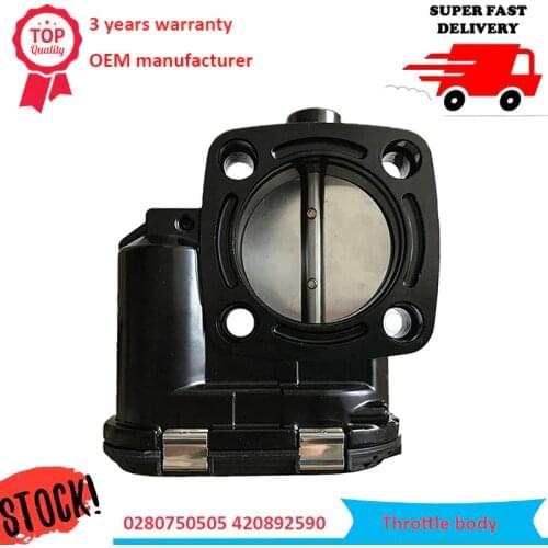 Brand New Motor Boat Throttle Body Assy For SeaDoo RXP RXT GTX GTS GTR 09-17 420892592 420892590 0280750505 420892591