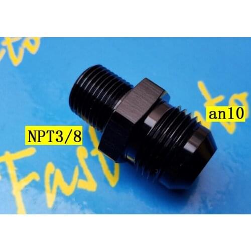 Male npt3/8 3/8npt npt 3/8 to 10an an10 an 10 male adaptor adapter hose Fitting