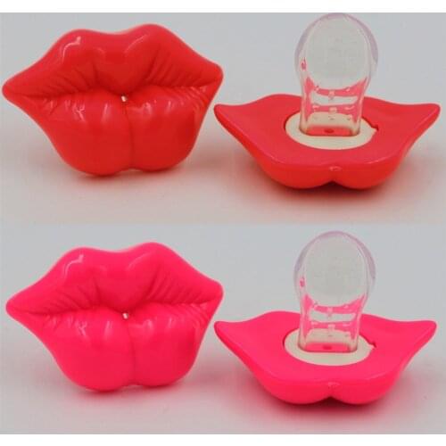 Silicone Funny Nipple Dummy Baby Soother Joke Prank Toddler Pacy Orthodontic Nipples Teether Baby Pacifier Care Newborn Teething