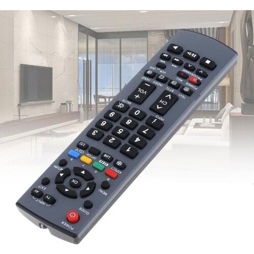 TV Remote Control Support 2 x AAA Batteries with Long Transmission Distance for Panasonic EUR 7651120 / 71110 / 7628003
