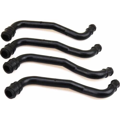Qty4 1.8T Ventilation Vent Hose for Passat B5 Golf MK4 Bora Seat Leon Toledo Octavia A3 TT 06A 103 221AF 06A103221BK