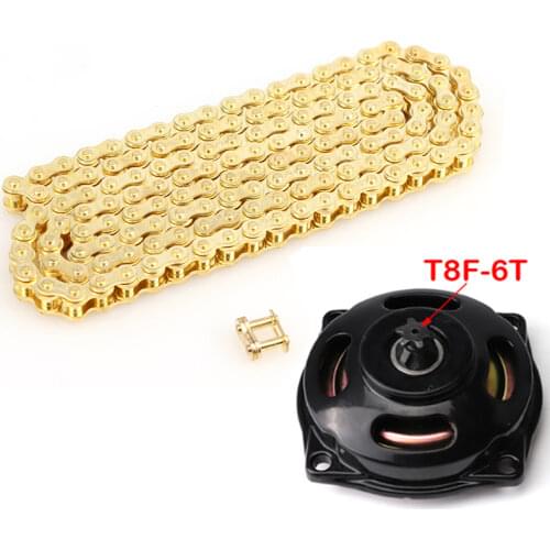 Motorcycle parts 2 stroke gear box gearbox whith chain Mini Moto ATV Quad Dirt Pit Pocket Bike Cross 47cc 49cc engine Parts