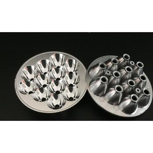 NOIG-75 Led Reflective Cup, 12 in 1 Reflective Cup, Size: 75X17mm, Clean Surface, Materials: Aluminum