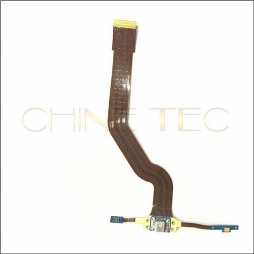 10pcs USB Charging Charger Port Connector Dock with Microphone Tail Flex Cable For Samsung Galaxy Tab S 10.5 T800 Wifi Version