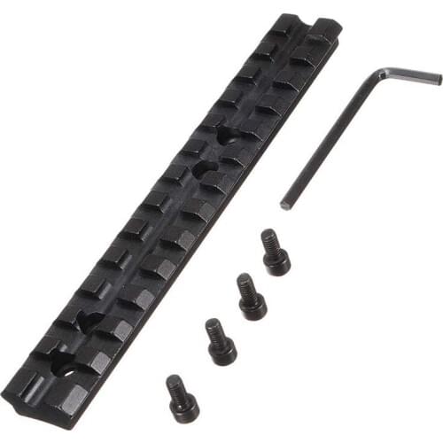 14cm scope mount Picatinny / Weaver Rail Rail scope Mount 13 Slots Black