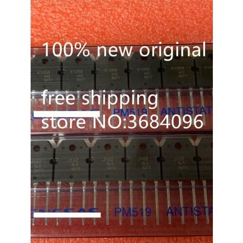 2SK1058 2SJ162 J162 K1058 TO-3P TO-247 NEW FREESHIPPING 4pair-100/LOT