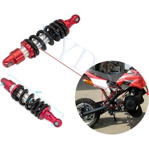 28cm 280mm Aluminum Alloy Shock Absorber Rear Suspension For Pit bike Dirt Bike Motorcycle