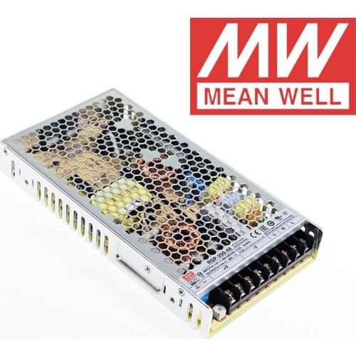 Mean Well RSP-200 Series meanwell 5V/12V/15V/24V/48VDC 200Watt Single Output with PFC Function Power Supply online store