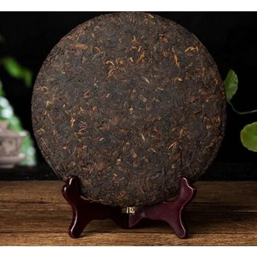 More than 10 Years pu'er Tea China Yunnan Old Icelandic Tree Ripe pu'er 357g Health Care Pu'er Tea Brick For Weight Lose Healthy