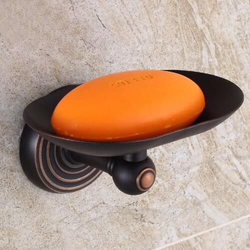 Oil Rubbed Bronze Soap Dishes Bathroom Wall Mounted Shower Soap Holder Bath Accessory KD960