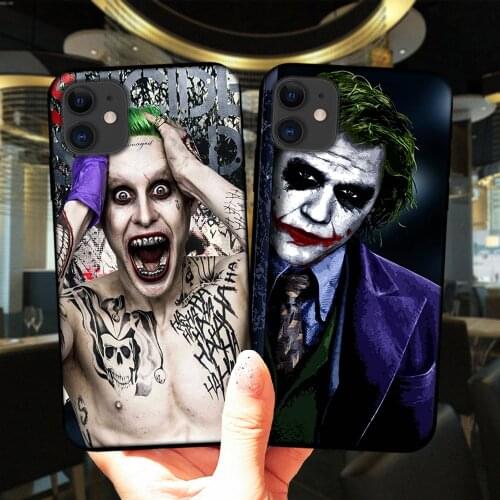 Dark Knight Joker Karta Phone Case For iPhone 12 Mini 11 Pro XS Max 6S 8 7 Plus X XR 5S SE 2020 Black Cover Soft Silicone Coque
