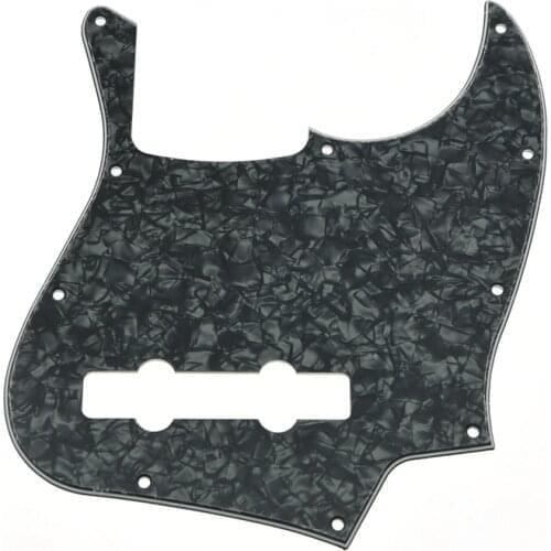 Black Pearl 5 String Jazz J Bass Pickguard Scrach Plate fits USA Standard Jazz Bass
