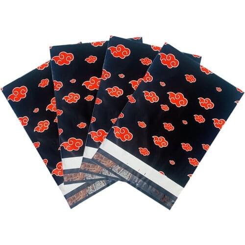 100pcs New Poly Mailers Black Plastic Courier Bags Clothes Packaging Shipping Bag Self Sealing Adhesive Envelope 26x33cm/28x40cm