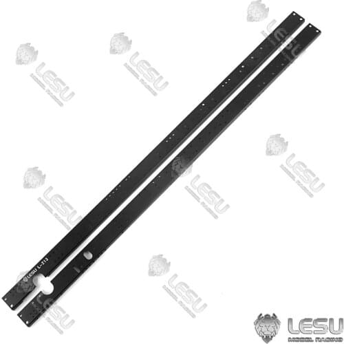 1/14 RC LESU Vol 8*8 Z0004 Tractor Truck Model Metal Chassis Rail Parts TH16962-SMT3