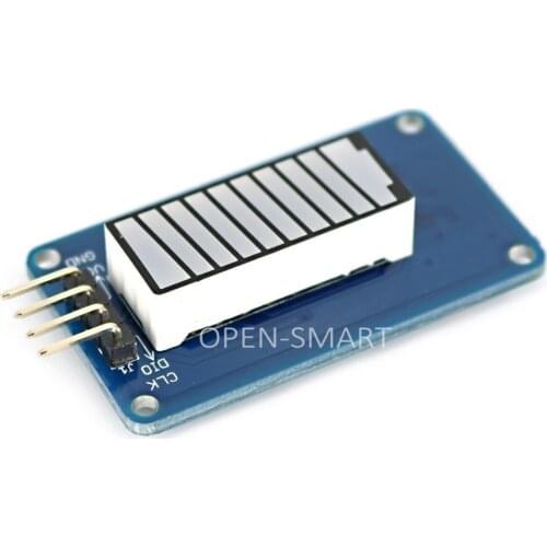 Green Color Battery Level Display Module Battery Style Digital Tube LED 10-seg LED Bar module for Arduino