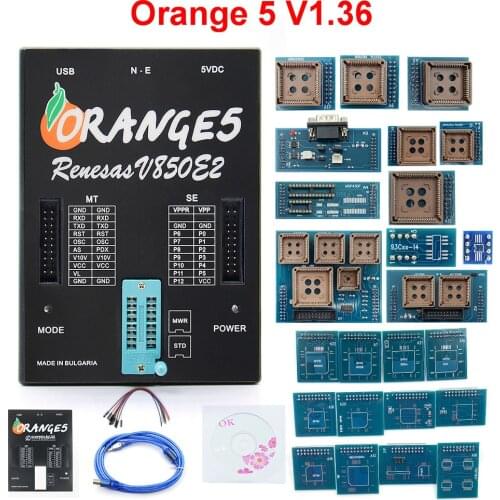 2020 new with full Adapters OEM Orange5 V1.36 Programmer Orange 5 Programmer With Full Packet Hardware + Additional Software