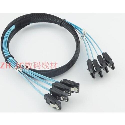 SATA Cable SATA 3.0 Four-pack Server Hard Disk Sata Data Cable Sata3 III Generation