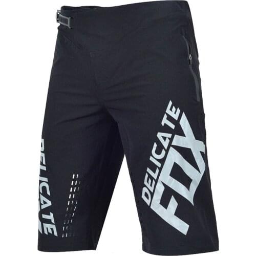 Defend Shorts Motocross Mountain Bike Racing Cycling Motor Scooter ATV Downhill Bicycle Summer Short Pants Black Mens