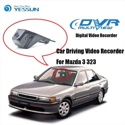 YESSUN For Mazda 3 323 Car Front Dash Camera CAM /DVR Driving Video Recorder - For iPhone Android APP Control Function