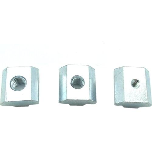 10pcs M3 M4 M5 M6 M8 T nut Hammer Head Fasten Nut for Aluminum Extrusion Profile 4040/4545 series