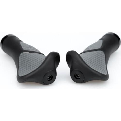 2Pcs Mountain Bicycle Bike Rubber Goat/Ox Horn Handlebar Covers Handle Gripsed