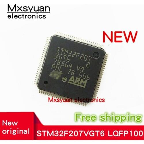 5pcs~50pcs STM32F207VGT6 STM32F207 STM32F207V6T6 STM32F207V6TB QFP-100 New original IC In stock