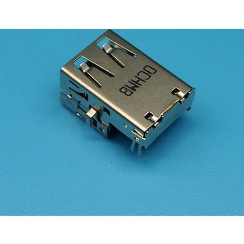 5pcs Double-layer female socket sinking plating 9P connector