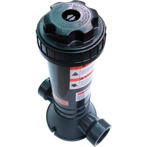 Automatic pool in-line chlorine feeder pool chemical feeder chlorinate dispenser