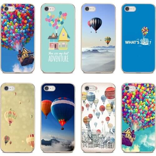 For Huawei P30 P40 P20 P7 P8 P9 P10 Lite Plus Pro 2015 2016 2017 Mini Soft Cases Butterfly-Hot-Air-Balloon-Sky-house