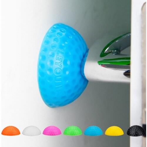 Home Door Handle Anti-collision Door Stopper Furniture Silicone Protection Pad Cupboard Door Stop Self Adhesive Damper Buffer