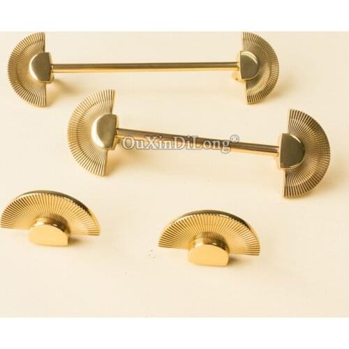 Brand New 2PCS Pure Brass European Furniture Handles Drawer Pulls Cupboard Wardrobe Kitchen Shoe TV Wine Cabinet Pulls Knobs