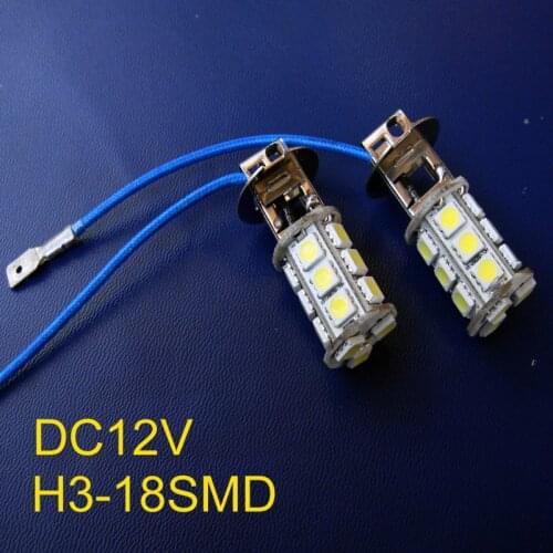 Hot selling car 12v 3W H3 fog lamp,H3 led bulbs free shipping 2pcs/lot
